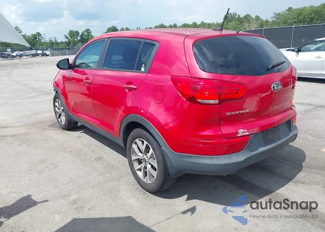 2015 Kia Sportage Lx из США, поврежденный, VIN KNDPB3AC2F7718751